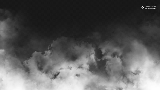 Dramatic Smoky Cloudscape Texture for Bifold Design