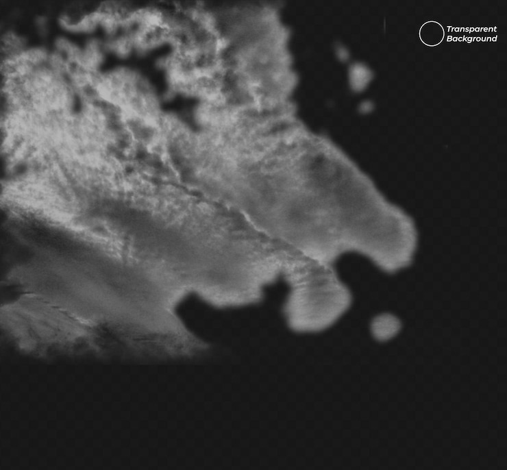 PSD dramatische wolkenformationen