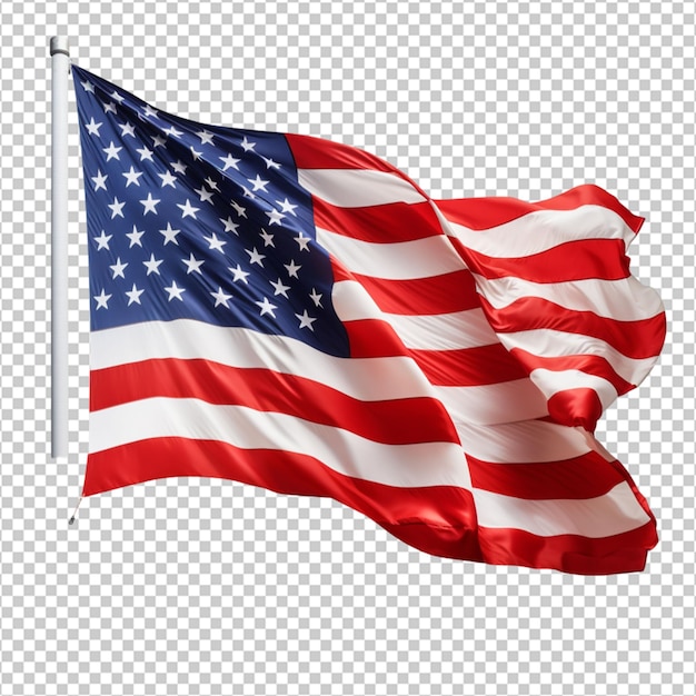 PSD drapeau américain ou drapeau des états-unis png