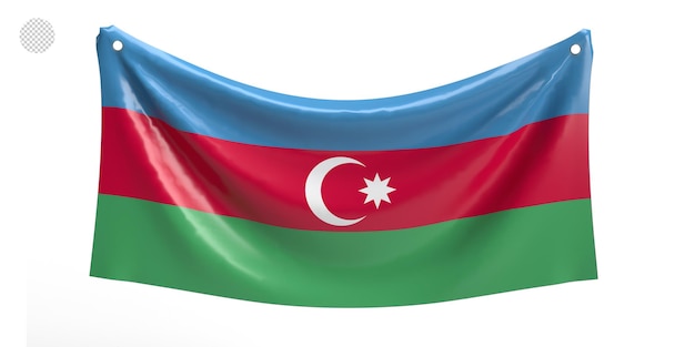 PSD drapeau azerbaidjan