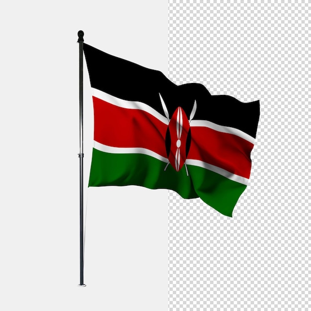 PSD le drapeau du kenya