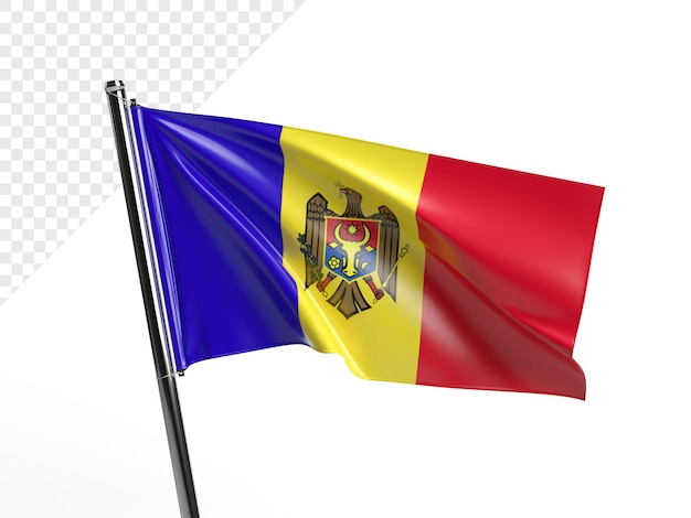 PSD drapeau moldavie