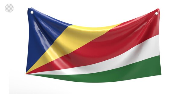 Drapeau SEYCHELLES