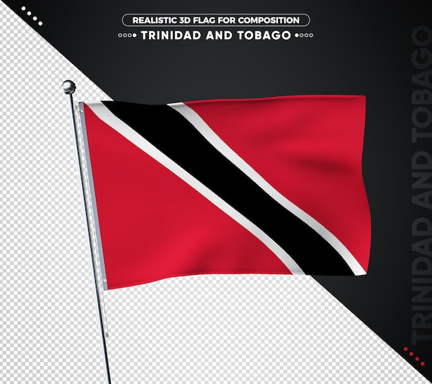 PSD drapeau trinité-et-tobago