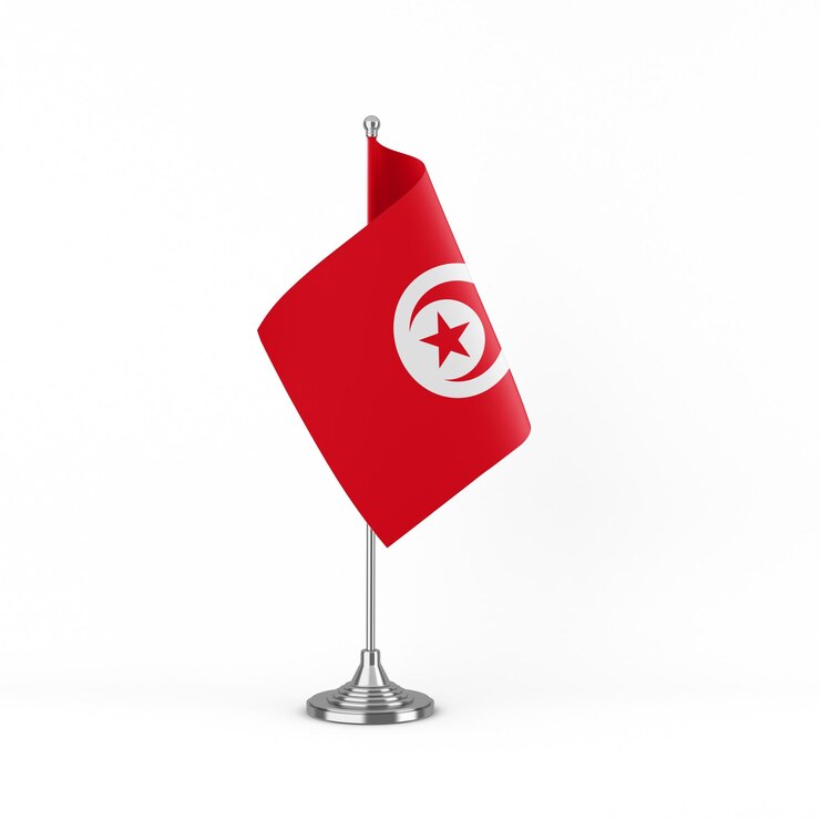 PSD drapeau de la tunisie