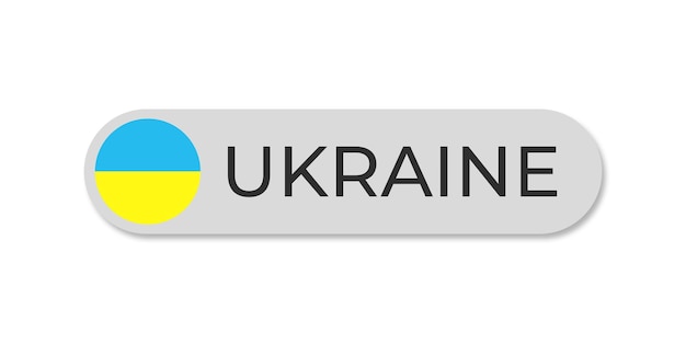 PSD drapeau de l'ukraine avec texte de fond transparent format de fichier psd modèle de lettrage de texte de l'ukraine