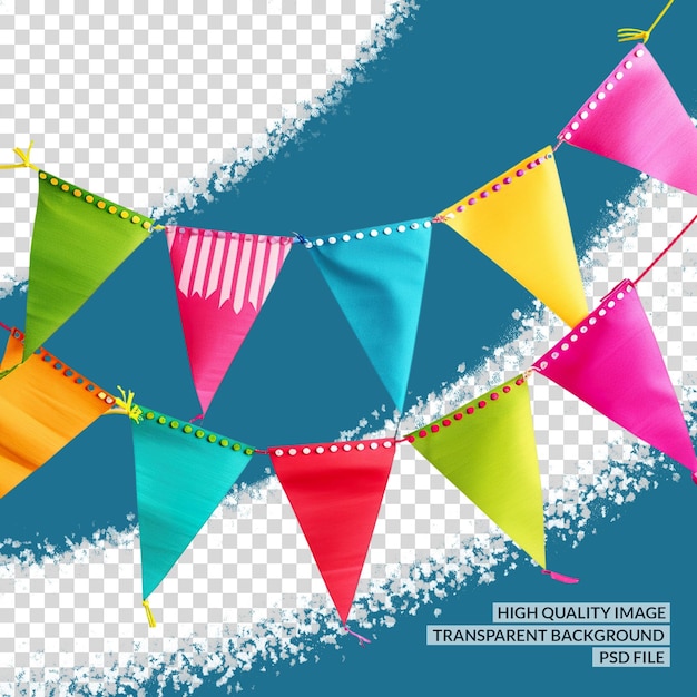 PSD drapeaux 3d png clipart fond isolé transparent