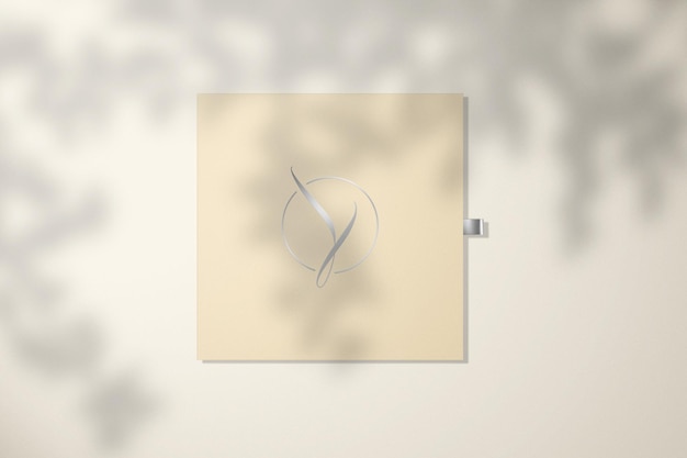 Draufsicht Großer Kasten Geschlossen Mockup