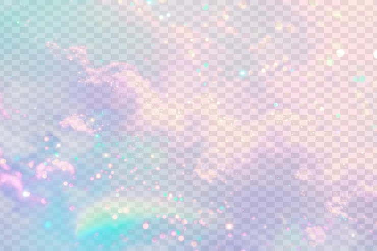 PSD dreamy pastel cloud background texture overlay