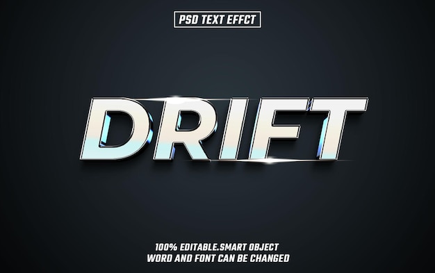 drehbarer Text Schriftart-Effekt 3D-Text für den Titel