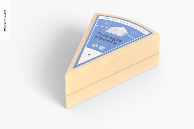 Dreieck-Käse-Modell, perspektivische Ansicht