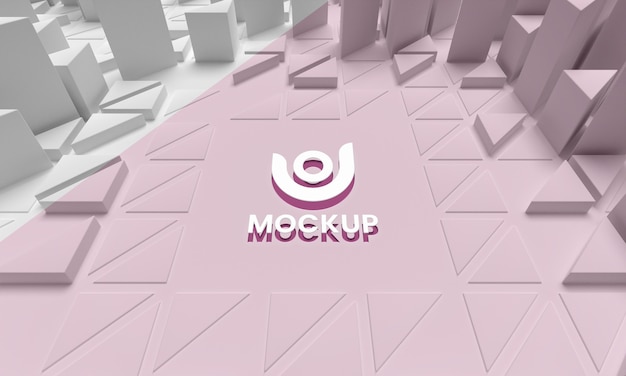 Dreieckiger 3d Hintergrund