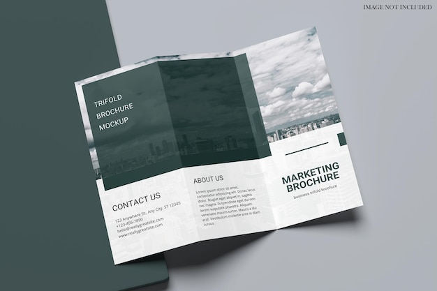 Dreifaches Broschüre-Mockup