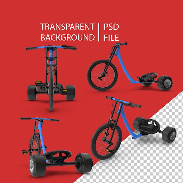 PSD drift trike png