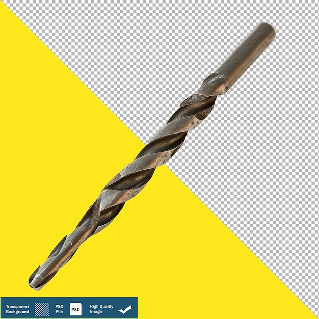 PSD drill bit em fundo branco aspecto 11 caos estética fundo transparente png psd