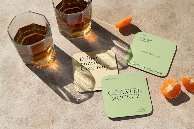 Drink-coaster-mockup