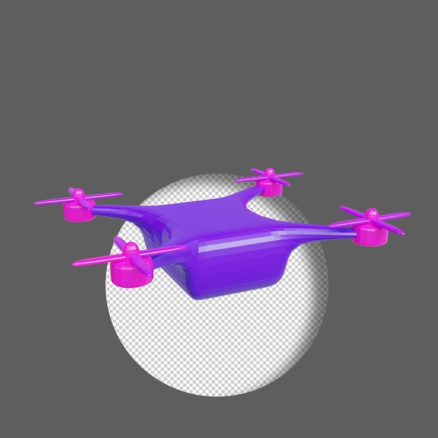dron, render 3d