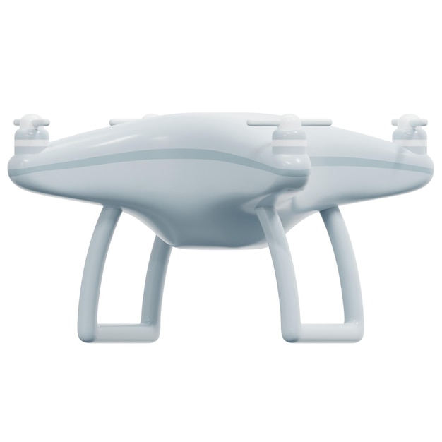 PSD drone 3d render icono ilustración