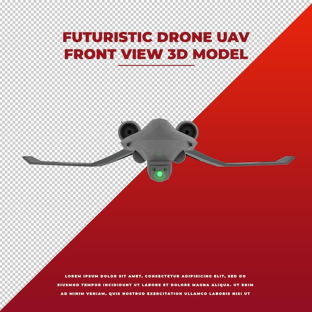 PSD drone futuriste uav