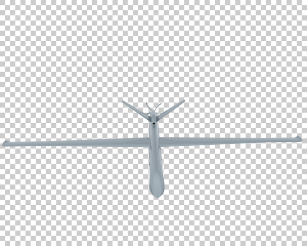 PSD drone isolé sur fond transparent illustration de rendu 3d