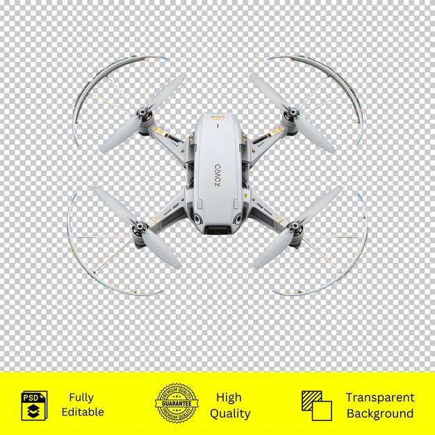 Drone quadcopter con protecciones de hélice