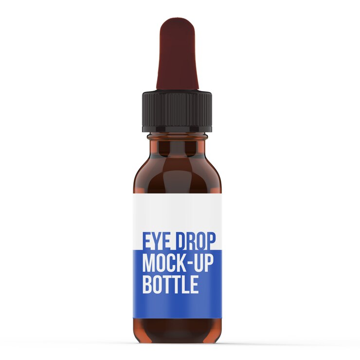 PSD dropper bottle mockup 