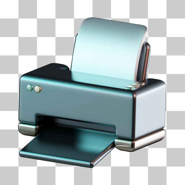 PSD drucker-3d-symbol