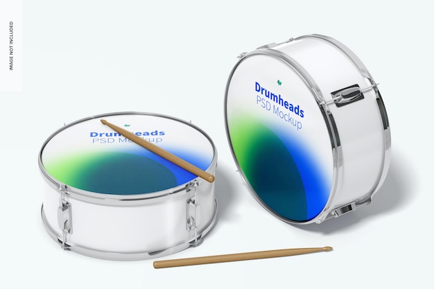 Drumheads mockup