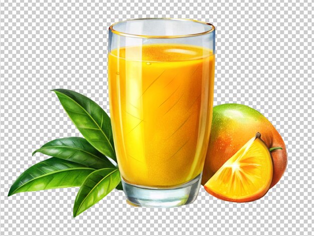 PSD du jus de mangue