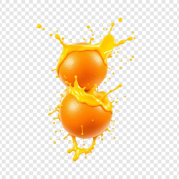 Du jus d'orange rafraîchissant, des tranches d'agrumes, de la vitamine C