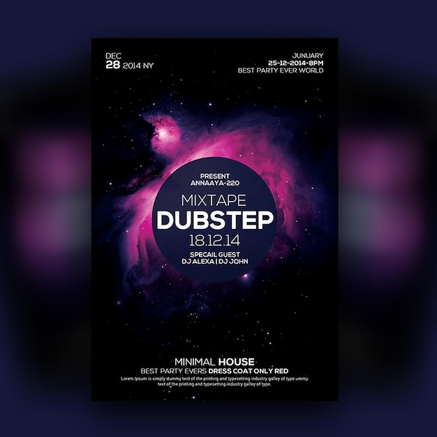 Dubstep-Mixtape-Party-Flyer