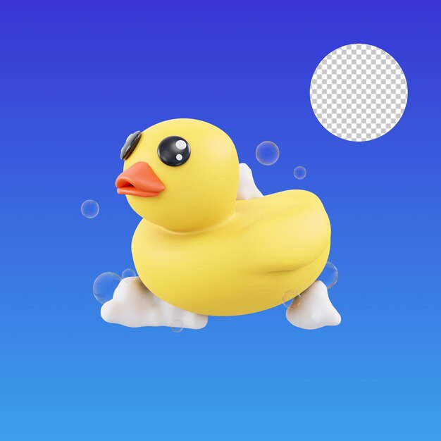 Duck 3D-Bild