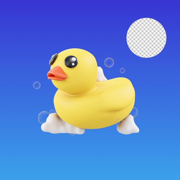 PSD duck 3d-bild