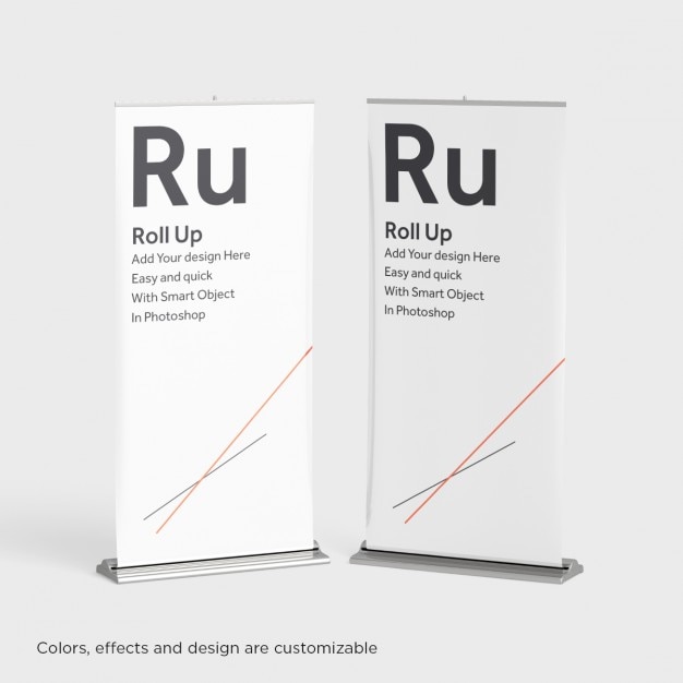 Due roll up mock up