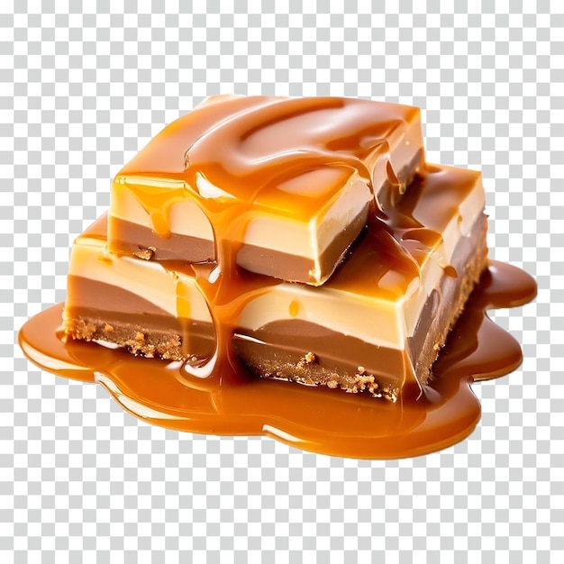 PSD dulce de leche em fundo transparente