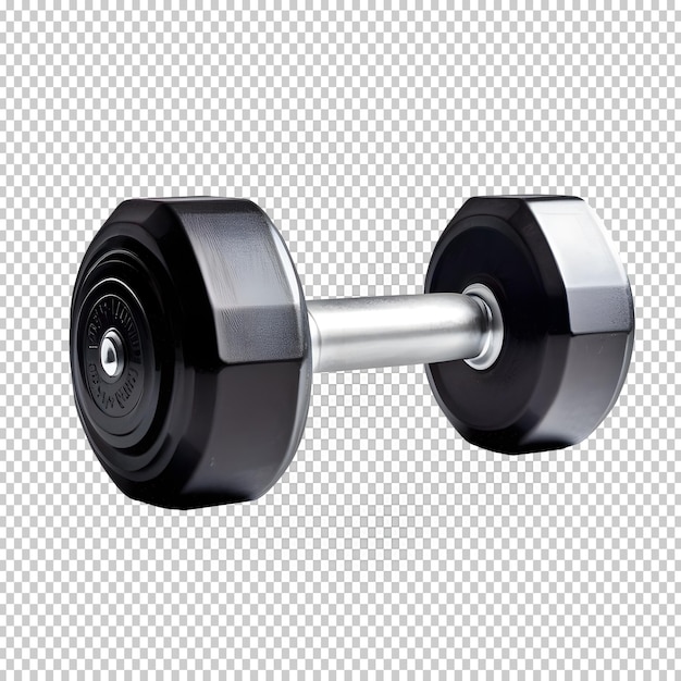 PSD dumbbell-isolierter transparenter hintergrund 3d-render