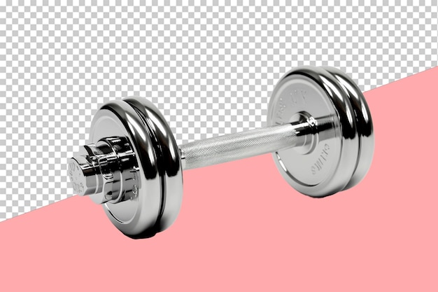 Dumbbell. objeto isolado, fundo transparente