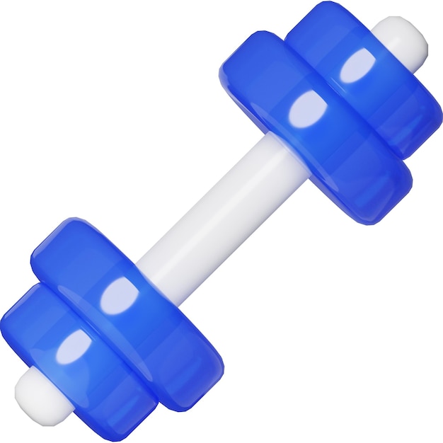 Dumbell es un objeto 3D de fitness deportivo.
