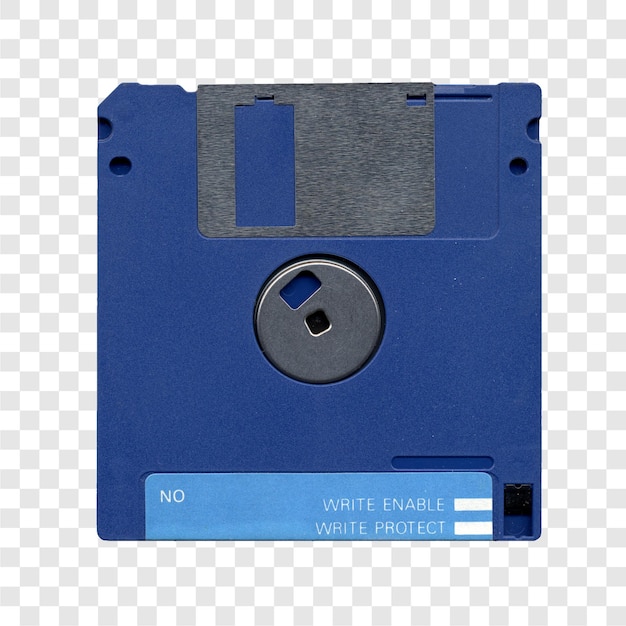 Durchsichtige Diskette