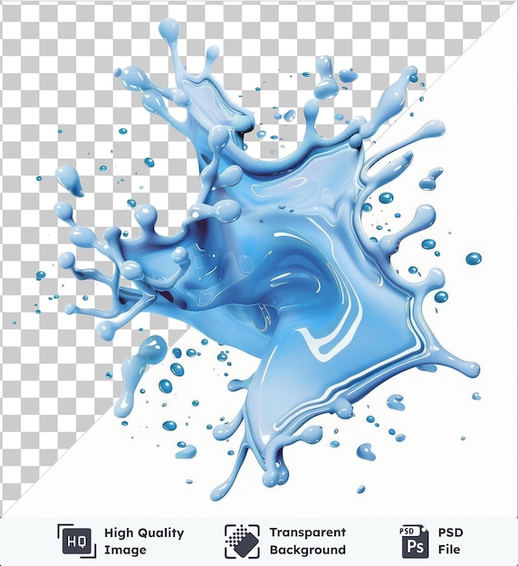 PSD durchsichtiger hintergrund psd abstract spritztröpfchen vektorsymbol regenstropfen blaue tropfen auf einem isolierten hintergrund