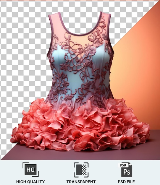 PSD durchsichtiger hintergrund psd eine mannequin in einem kleid