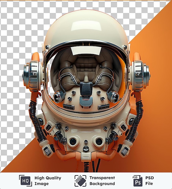 PSD durchsichtiger hintergrund psd realistische fotografische astronaut _ s helm der astronaut