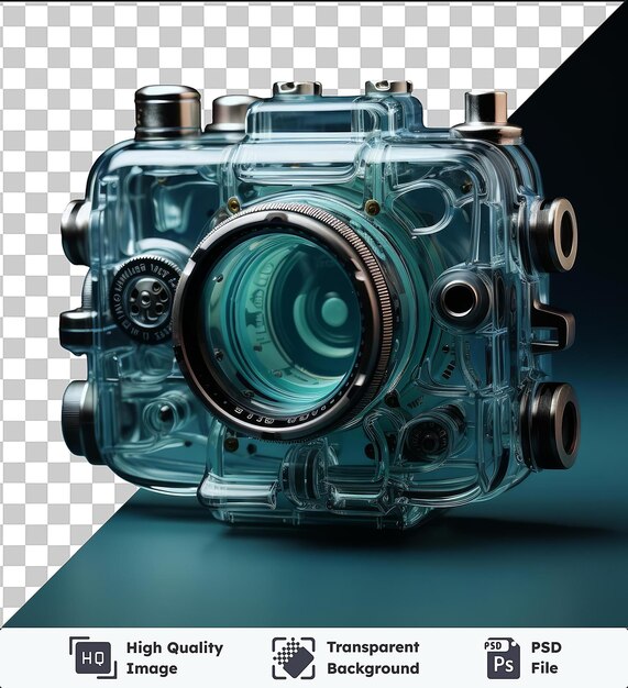 PSD durchsichtiger hintergrund psd realistische fotografische unterwasserfotograf _ s unterwasserkamera die kamera