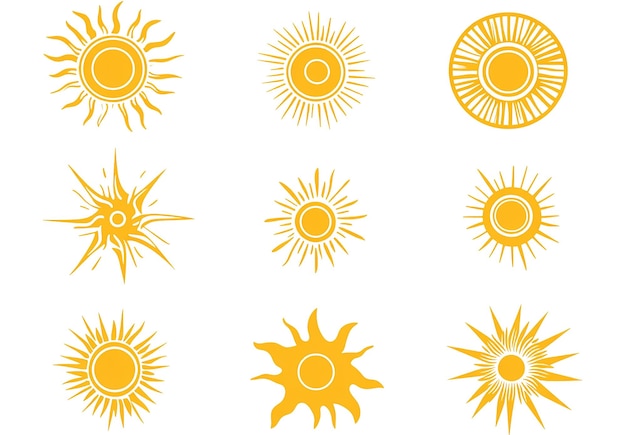 durchsichtiger Hintergrund Sonne