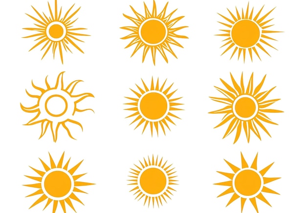 durchsichtiger Hintergrund Sonne