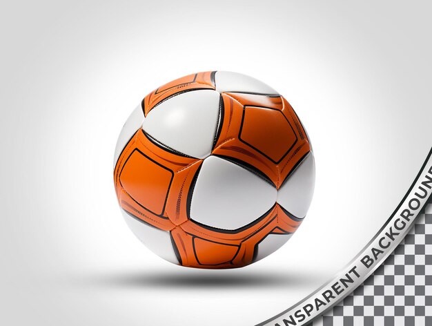 Durchsichtiger psd-png-fußball