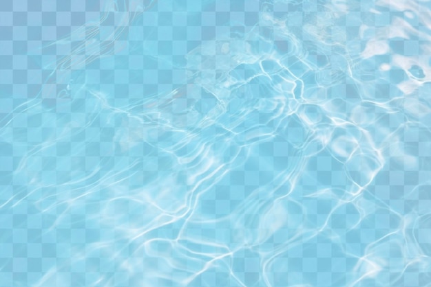 Durchsichtiger Überlagereffekt durch Wasserwellen