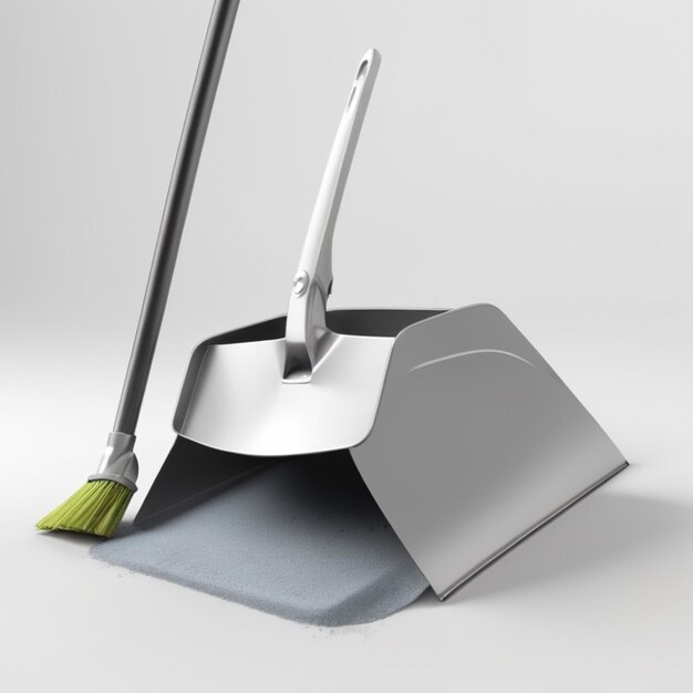 PSD dustpan psd em fundo branco