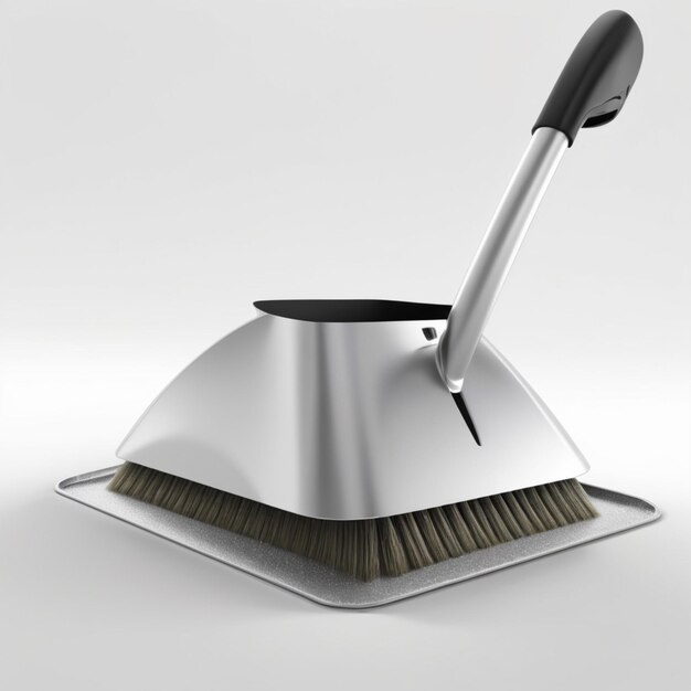 Dustpan psd em fundo branco