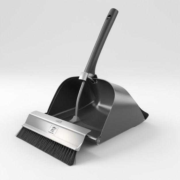 PSD dustpan psd sur un fond blanc